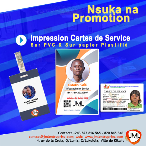 Cartes de Service